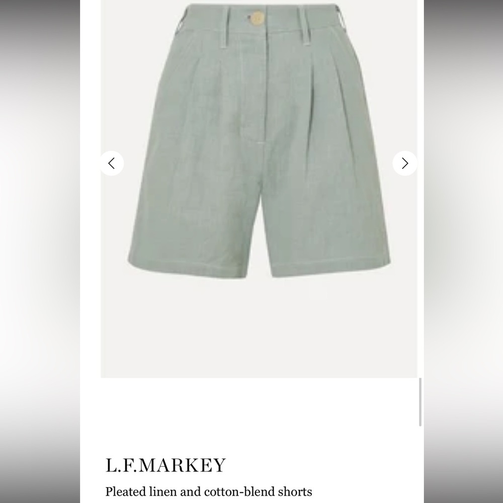 LF Markey cotton Linen Shorts Size 4